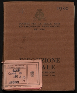 Esposizione sociale marzo-aprile-maggio 1930