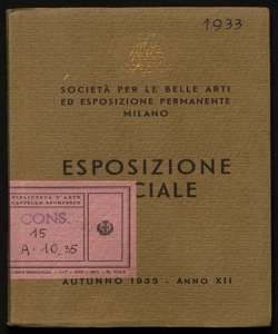 Esposizione sociale autunno 1933