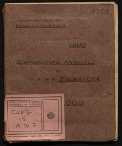 Esposizione annuale di primavera 1903