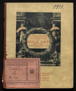 Esposizione nazionale di belle arti, autunno 1912 catalogo illustrato