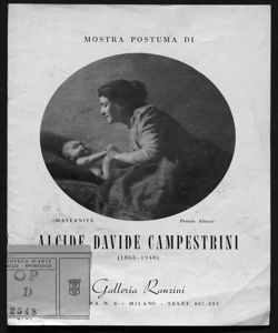 Mostra postuma di Alcide Davide Campestrini 1863-1940