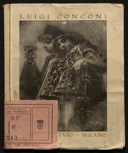 Mostra individuale di Luigi Conconi, pittore-architetto Galleria Pesaro, Milano, dicembre 1920