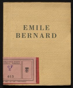 Mostra individuale del pittore Emile Bernard ottobre 1926