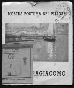 Mostra postuma del pittore Pietro Fragiacomo [Galleria Geri