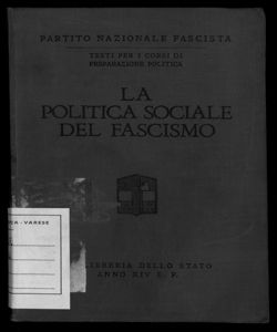 La politica sociale del fascismo