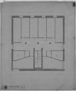 INA - Casa. Progetto INA 4 - Disegni