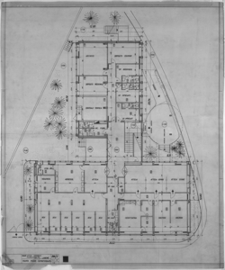 INAM - Sezione Territoriale e Poliambulatorio, via Cerretti - Laveno Mombello (VA) - Disegni