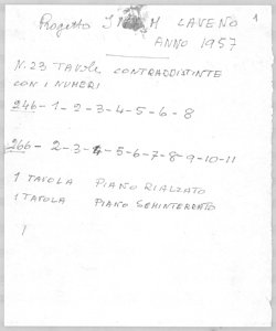 INAM - Sezione Territoriale e Poliambulatorio, via Cerretti - Laveno Mombello (VA) - Documenti