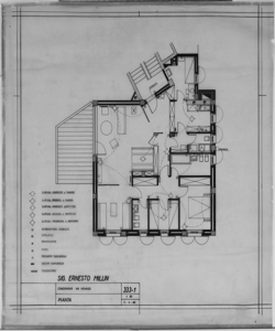 Appartamento Millin, via Menardi - Cortina (BL) - Disegni