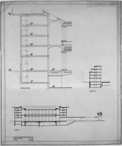 Progetto di sistemazione del Seminario Arcivescovile, corso Venezia 11 - Milano - Disegni