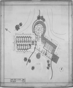 Progetto di massima di albergo turistico all'isuledda - Disegni
