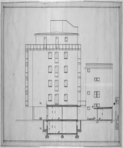 Edificio per abitazioni, via Arnaldo da Brescia - Gallarate - Disegni