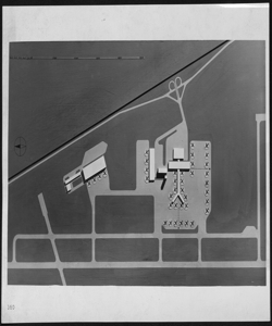 Concorso - appalto. Progetto di massima dell'aeroporto - Lagos (Nigeria) - Materiale fotografico