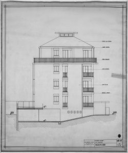 Edificio per abitazioni, via Dante - Gallarate (VA) - Disegni