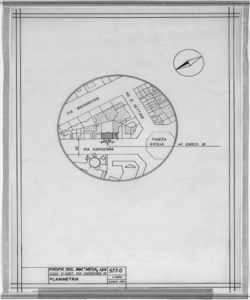 Edificio per abitazioni, via Sardegna 19 - Milano - Disegni