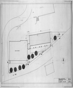 Edificio per abitazioni e negozi, via Roma - Carpegna (Pesaro) - Disegni