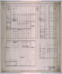 Appartamento Terzaghi, via Caboto 3 - Milano - Disegni