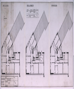 Adeguamento della Cassa di Previdenza per il Personale dell'Istituto Bancario S. Paolo, via S. Maria Fulcorina 6 - Milano - Disegni