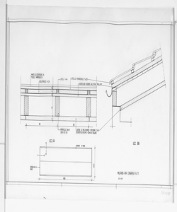 Rifacimento copertura. Edificio per abitazioni via Casarsa 11 - Milano - Disegni