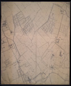 Comune di Assago. Fogli di mappa, scala 1:2.000, usati per studio di infrastrutture stradali