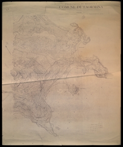 Provincia di Messina. Comune di Taormina. Rilievo aerofotogrammetrico del territorio comunale, scala 1:2.000.