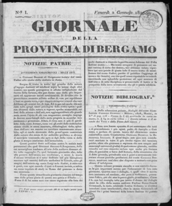 Giornale della provincia di Bergamo