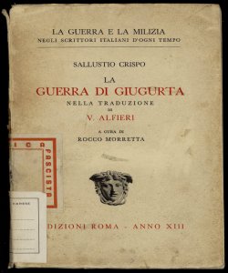 La guerra di Giugurta / Sallustio Crispo ; nella traduzione di V. Alfieri