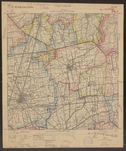 F. 46 della Carta d'Italia, 4. S. E.: Treviglio / Istituto geografico militare