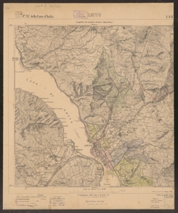 F. 32 della Carta d'Italia, 1. S.E.: Lecco / Istituto geografico militare