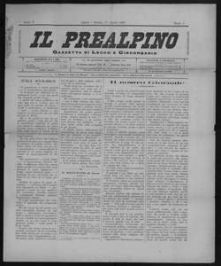 Il prealpino gazzetta di Lecco e circondario