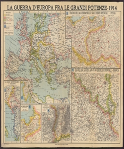 La guerra d'Europa fra le grandi potenze : 1914 / Prof. A. Ghisleri dir