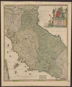 Status ecclesiasticus et magnus Ducatus Thoscanae per Fredericum De Wit