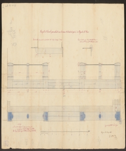 Parapetto del Sacrato parrocchiale verso la nuova Contrada da aprirsi in Colognola al Piano / Ing. Eugenio Mandelli, Giacomo Leoni