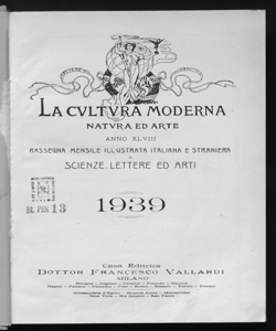  1939 Numeri 1-12
