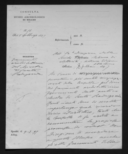 1203 - Giuseppe Vigoni e Giulio Carotti alla Direzione della Società Edison