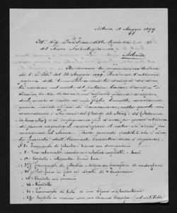 1299 - Gian Alfonso Casati per Camillo Casati al Presidente della Consulta