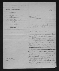 1672 - Giovanni Brocca e Antonio Caimi per la Consulta alla Giunta Municipale di Milano