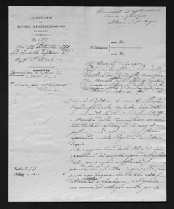 1796 - Antonio Caimi per il Presidente delegato della Consulta a Bernardino Biondelli