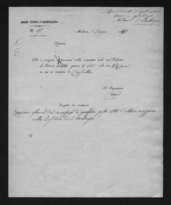 1813 - Antonio Caimi a Bernardino Biondelli, Carlo Barbiano di Belgioioso, Giuseppe Bertini, Giulio Carcano, Francesco Rossi, Antonio Ceriani, Giuseppe Pietro Maggi, Giovanni Brocca