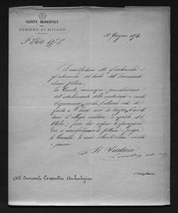 1959 - Servolini per il Sindaco di Milano alla Consulta
