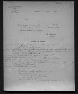 2343 - Antonio Caimi a Bernardino Biondelli, Antonio Ceriani, Giuseppe Bertini, Carlo Barbiano di Belgioioso, Giulio Carcano, Luigi Bisi, Cesare Cantù e Giuseppe Mongeri