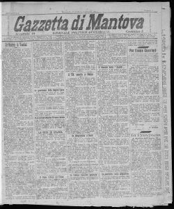 La Gazzetta di Mantova (1901 - 1986)