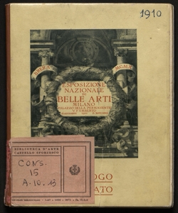 Esposizione nazionale di belle arti, autunno 1910 catalogo illustrato