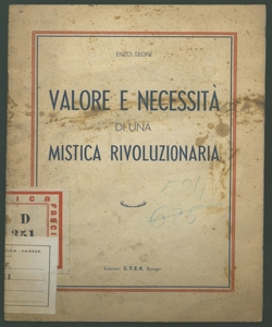 Valore e necessità di una mistica rivoluzionaria