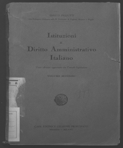 [Istituzioni di diritto amministrativo italiano] 2 Errico Presutti
