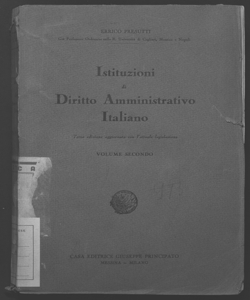 [Istituzioni di diritto amministrativo italiano] 2 Errico Presutti