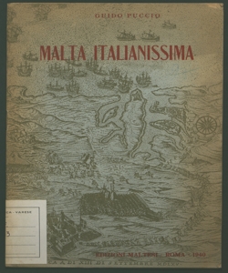 Malta italianissima Guido Puccio