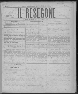 Il Resegone periodico settimanale