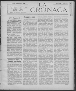 La cronaca