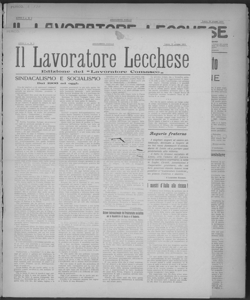 Il lavoratore lecchese